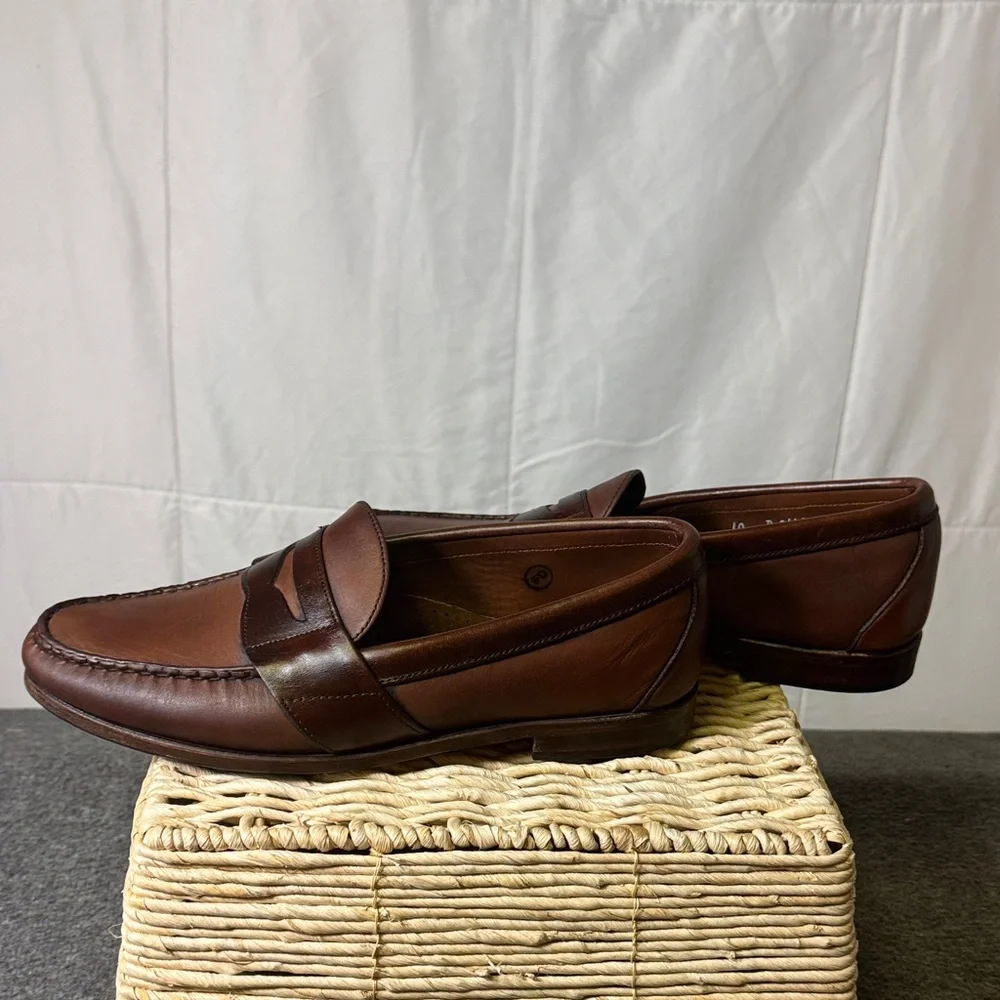 Allen Edmonds Darien Dark Brown Penny Loafers Men’s‎ 10D Made in USA - Picture 7 of 11